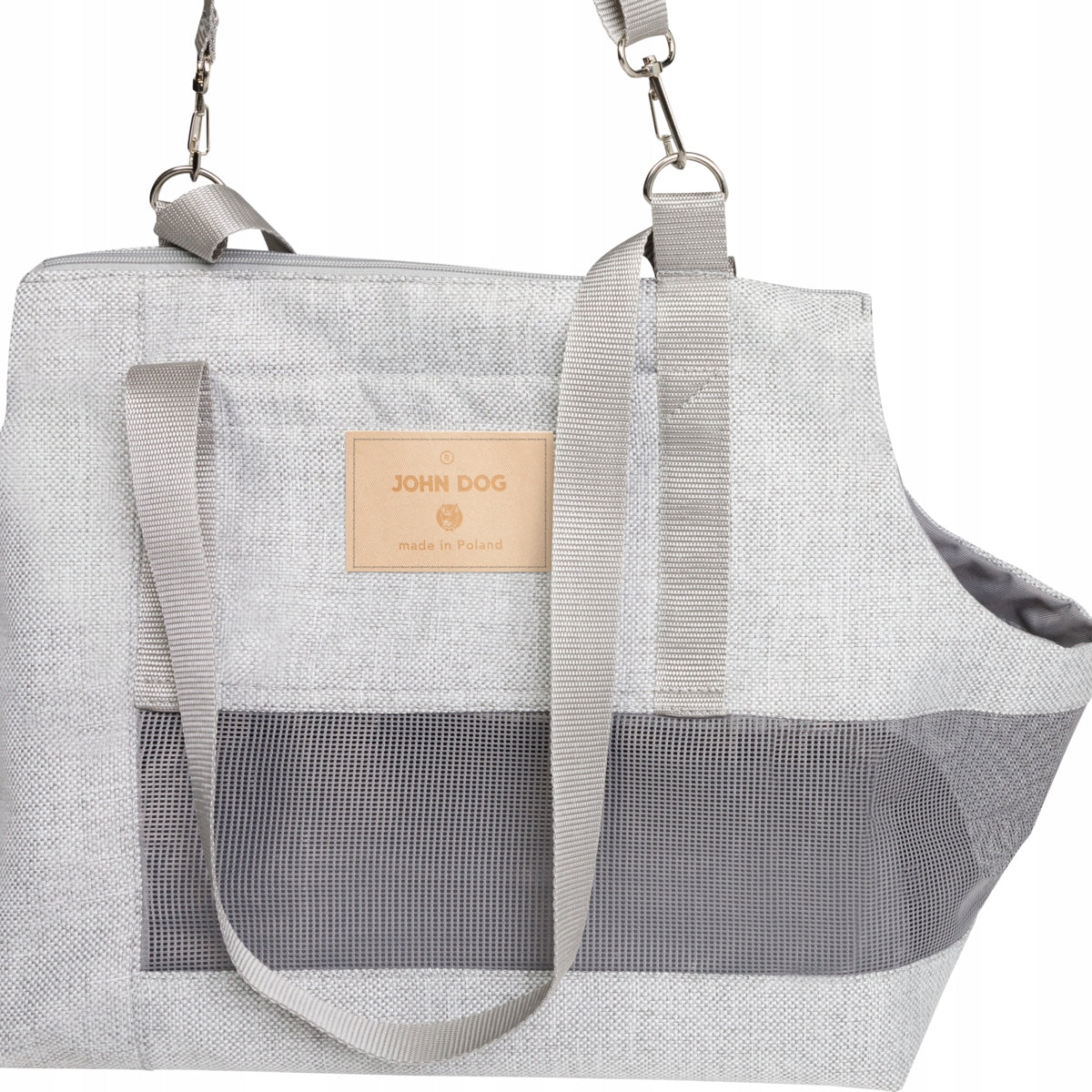 John Dog summer dog carrier bag John Dog grey XS up to 5 kg Manufacturer code BJDP70T670000L1