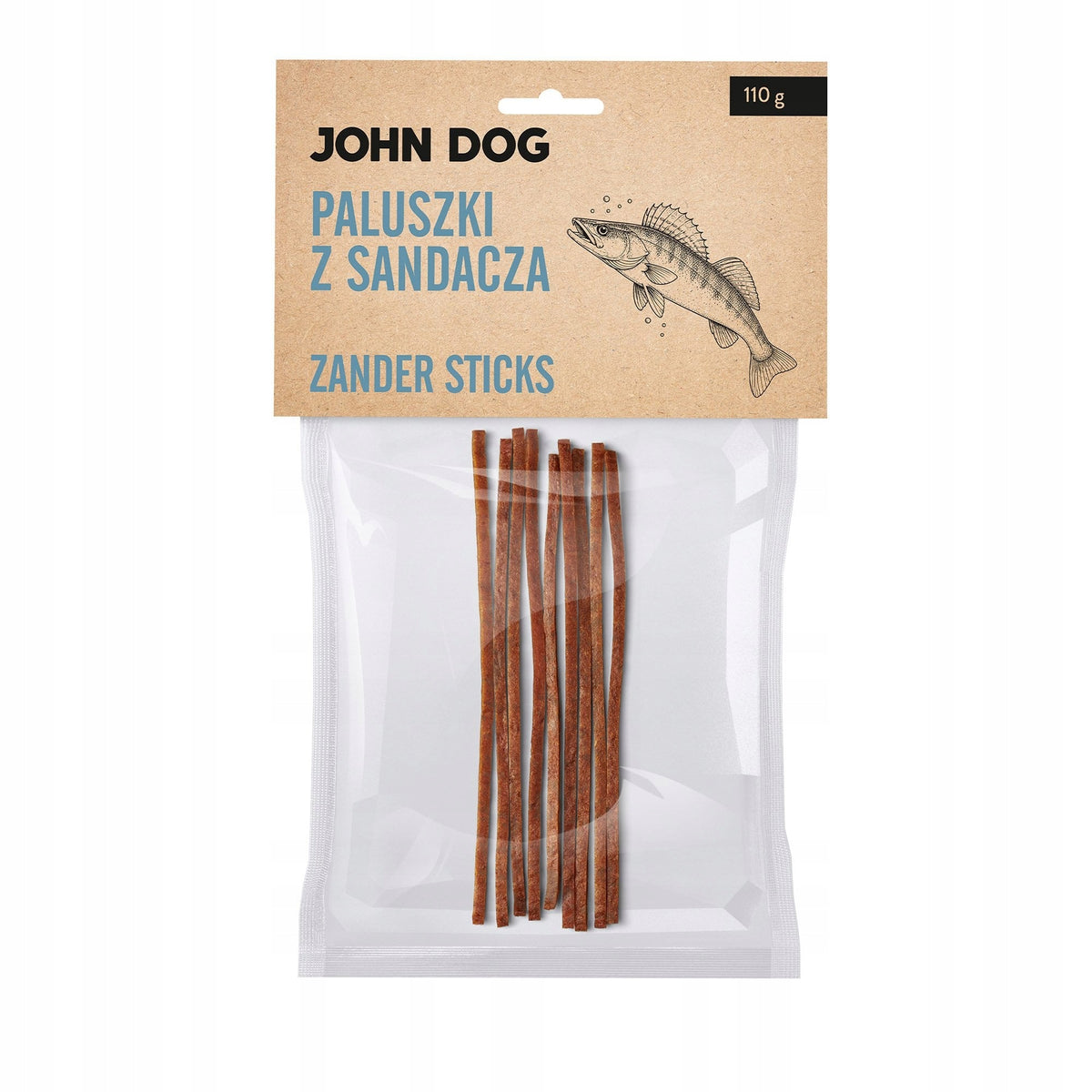 John Dog zander sticks - natural dog teether