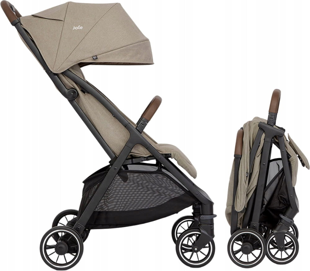 Joie Pact Pro - Lightweight Compact Stroller for Baby Up to 22 kg | Oak