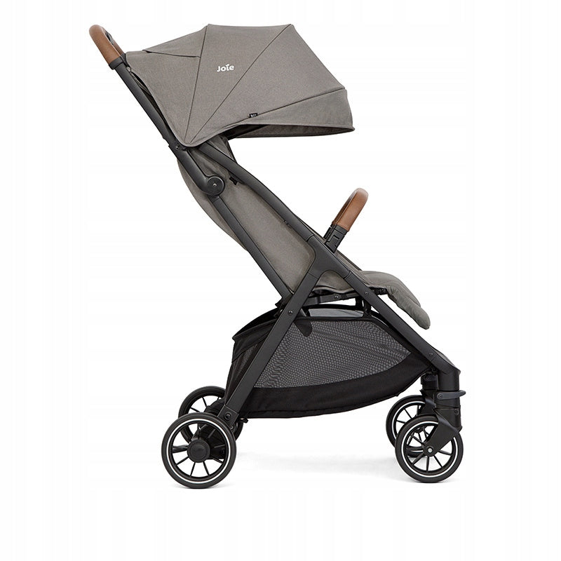 Joie Pact Pro Pebble Stroller Color shades of gray and silver