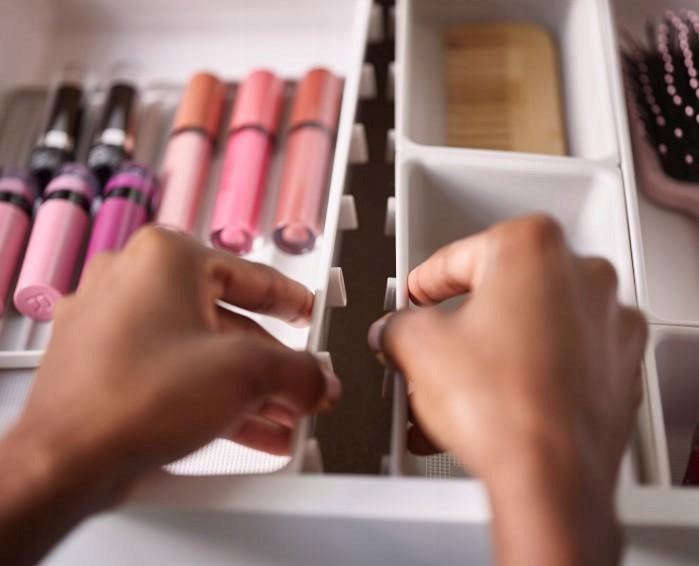Joseph Joseph Drawer organizer for cosmetics 12el. VivaShel Product width 7.4 cm