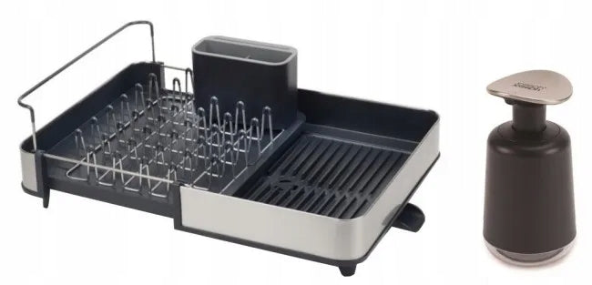 Joseph Joseph Extend Steel 85153 + Joseph Joseph Presto anthracite 85137