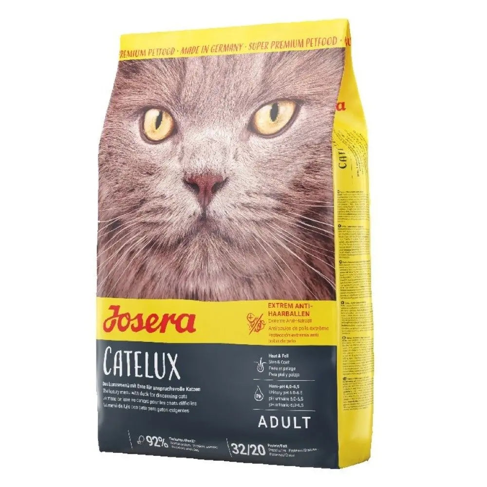 Josera Catelux dry cat food duck for cats on weight 400g Manufacturer code 4032254749080