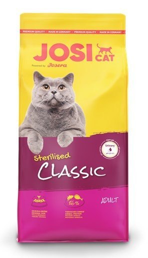 Josera JosiCat Sterilized Classic 650g Manufacturer code 4032254753438