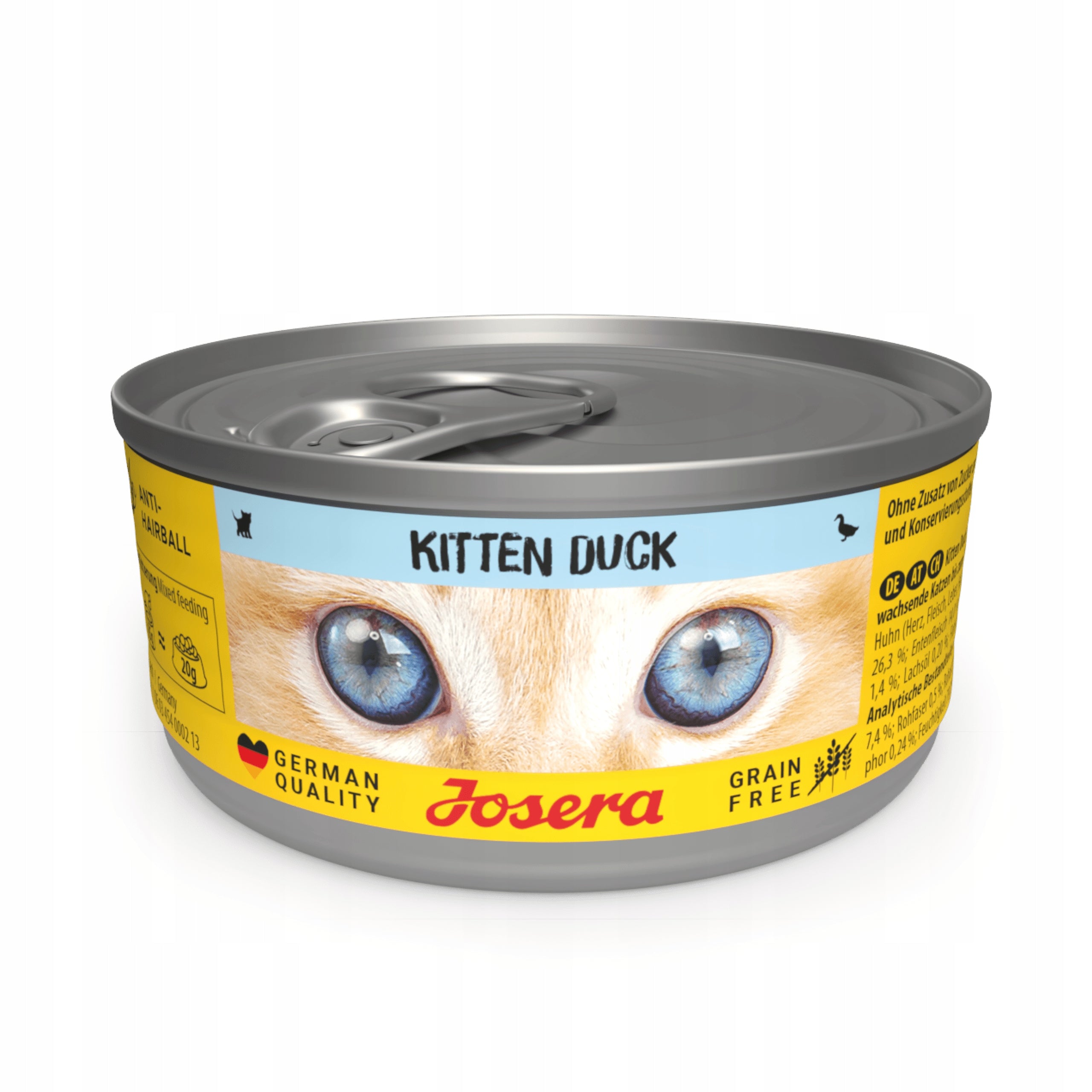 Josera Kitten Duck Grain-Free Wet Food with Duck for Kittens 85g