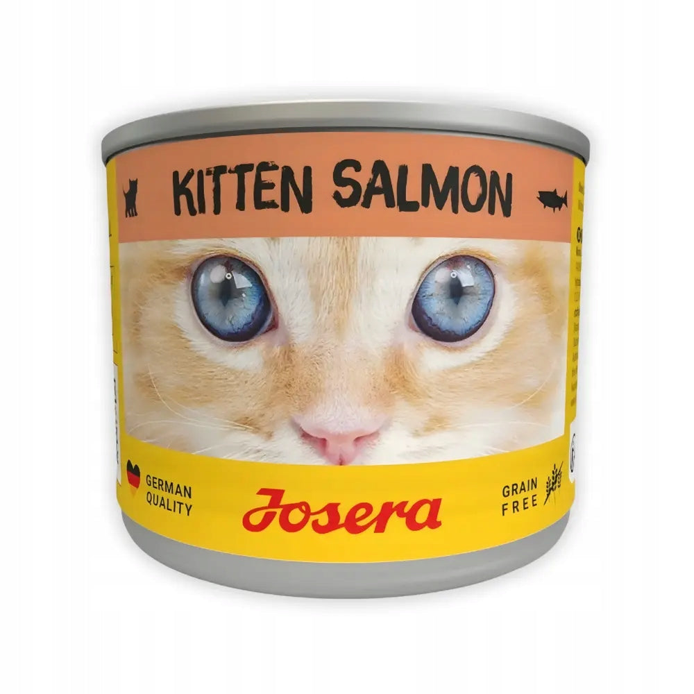 Josera Kitten Salmon 200g Grain Free Wet Cat Food in Sauce Brand Josera