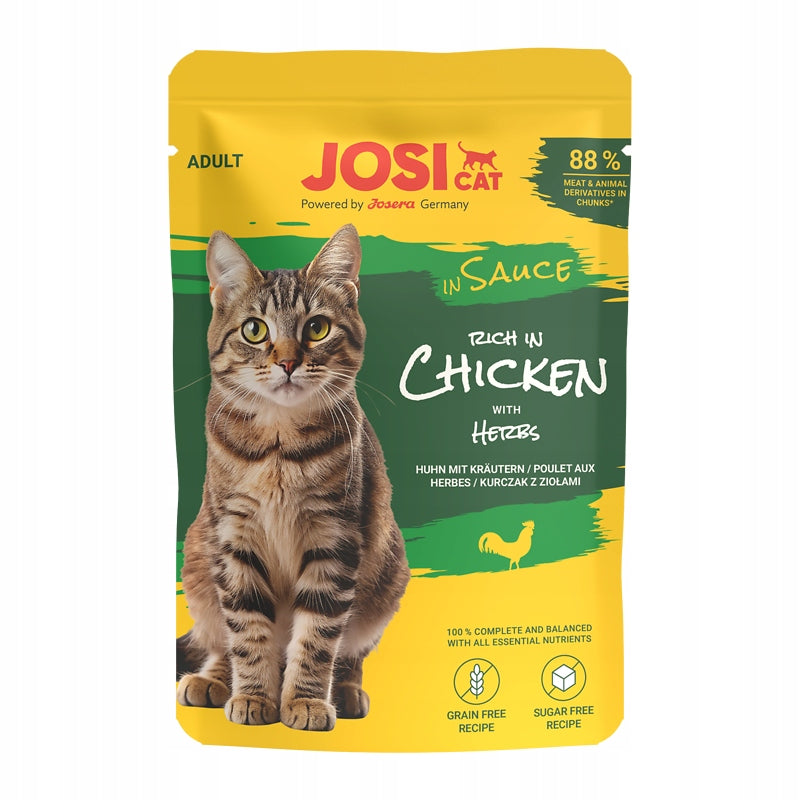 JosiCat Chicken Rich Sachet in Sauce 85g