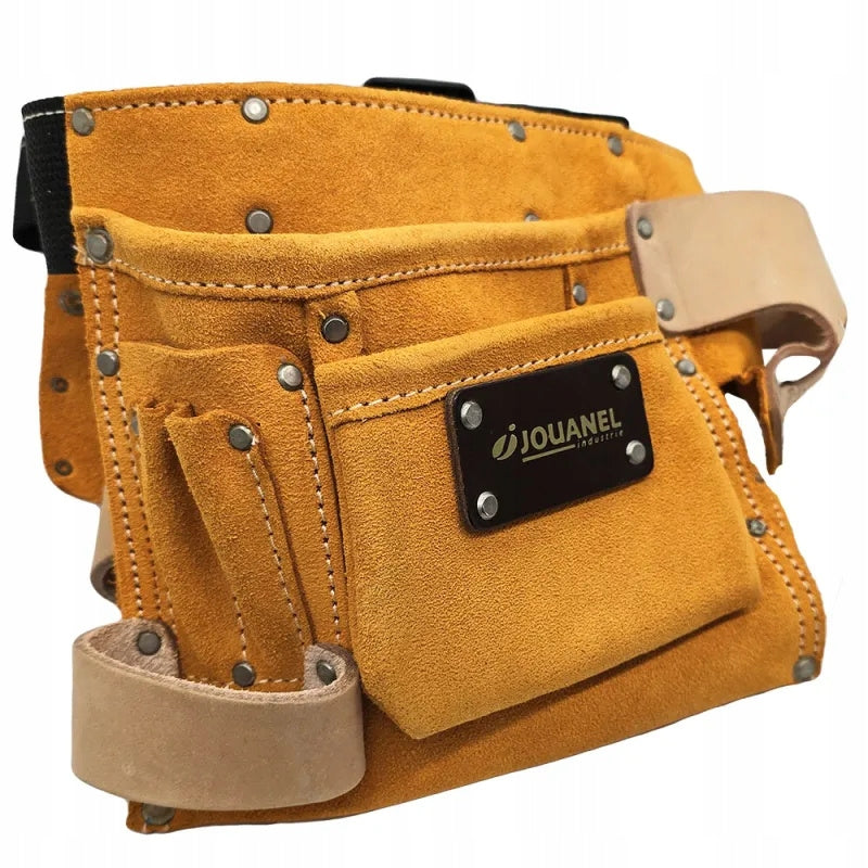 Jouanel TABUS Leather Carpenter Tool Belt Packaging status original