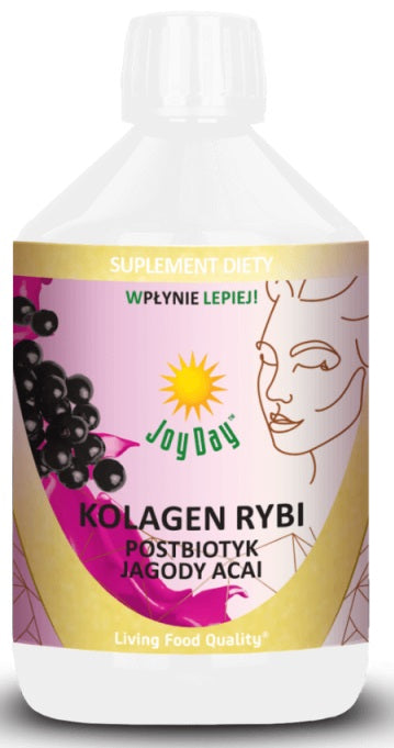 Joy Day Fish collagen with postbiotic bioferment 500 ml