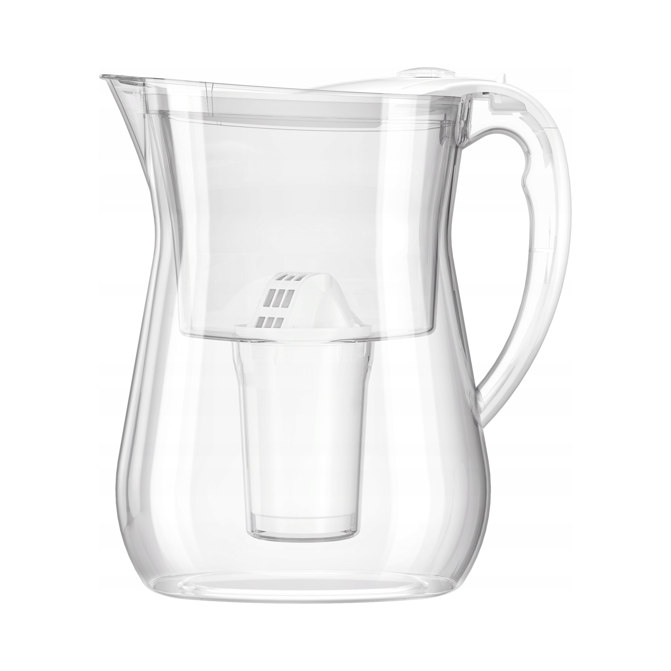 Jug Aquaphor Lyon 3,8 l white + 5 A5 cartridges Manufacturer code Aquaphor LYON Biały 3.8L, 5 wkład węglowy A5
