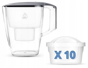 Jug DAFI Start 4l + 10 x filter Dafi Unimax Colour Grey
