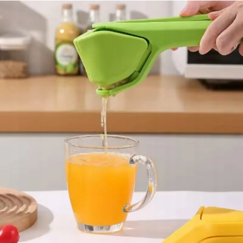 Juice Extraction Lemon Lime Squeezer EasytoUse Flat Lemon Squeezer, złoty Brand no brand