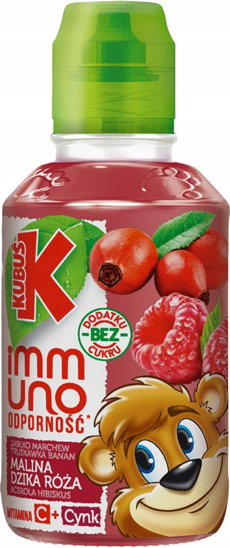 Juice Kubuś Immuno Wild rose raspberry for baby 6x200ml Packaging status original