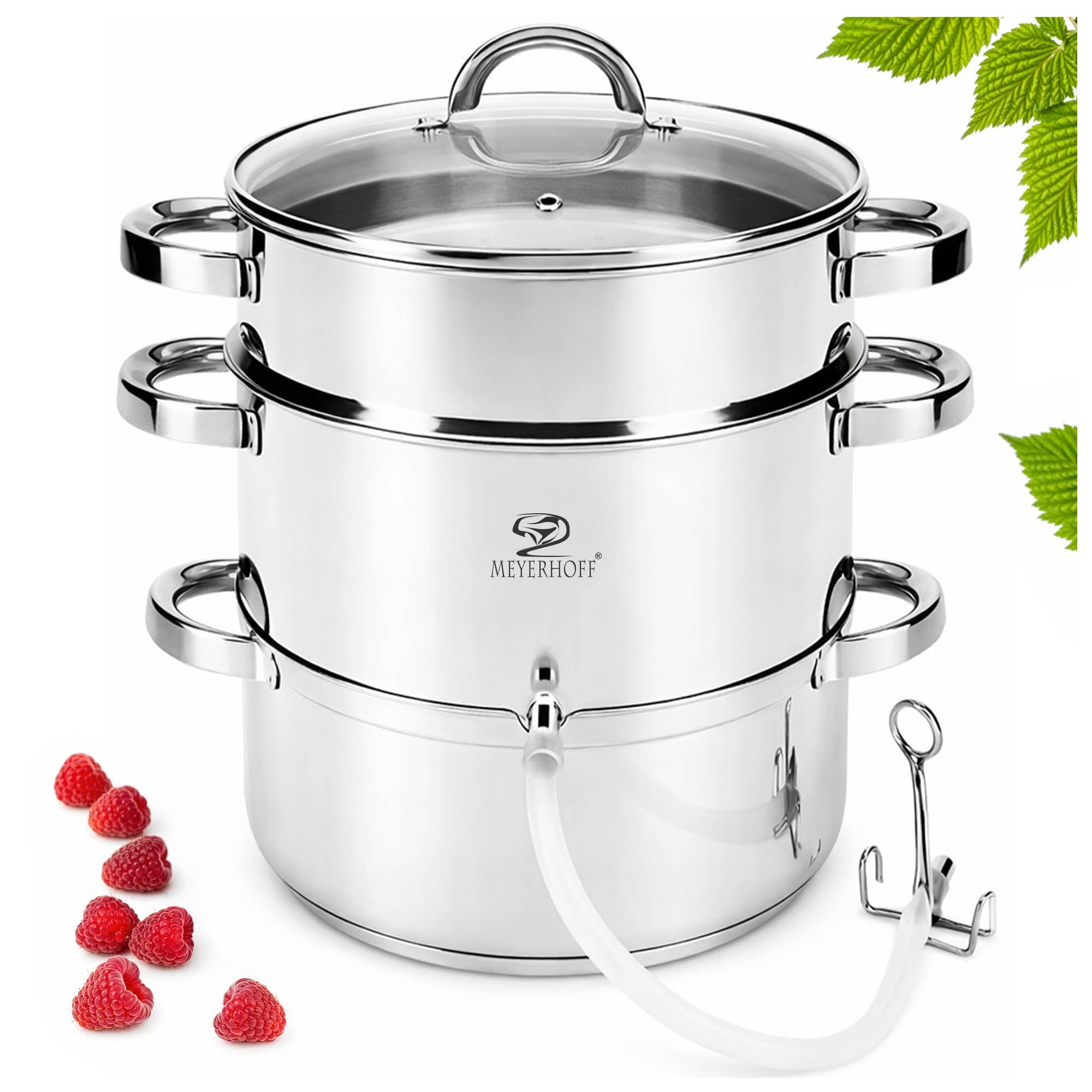 Juicer 5L STAINLESS STEEL for fruit INDUCTION gas steam pot STEAMER