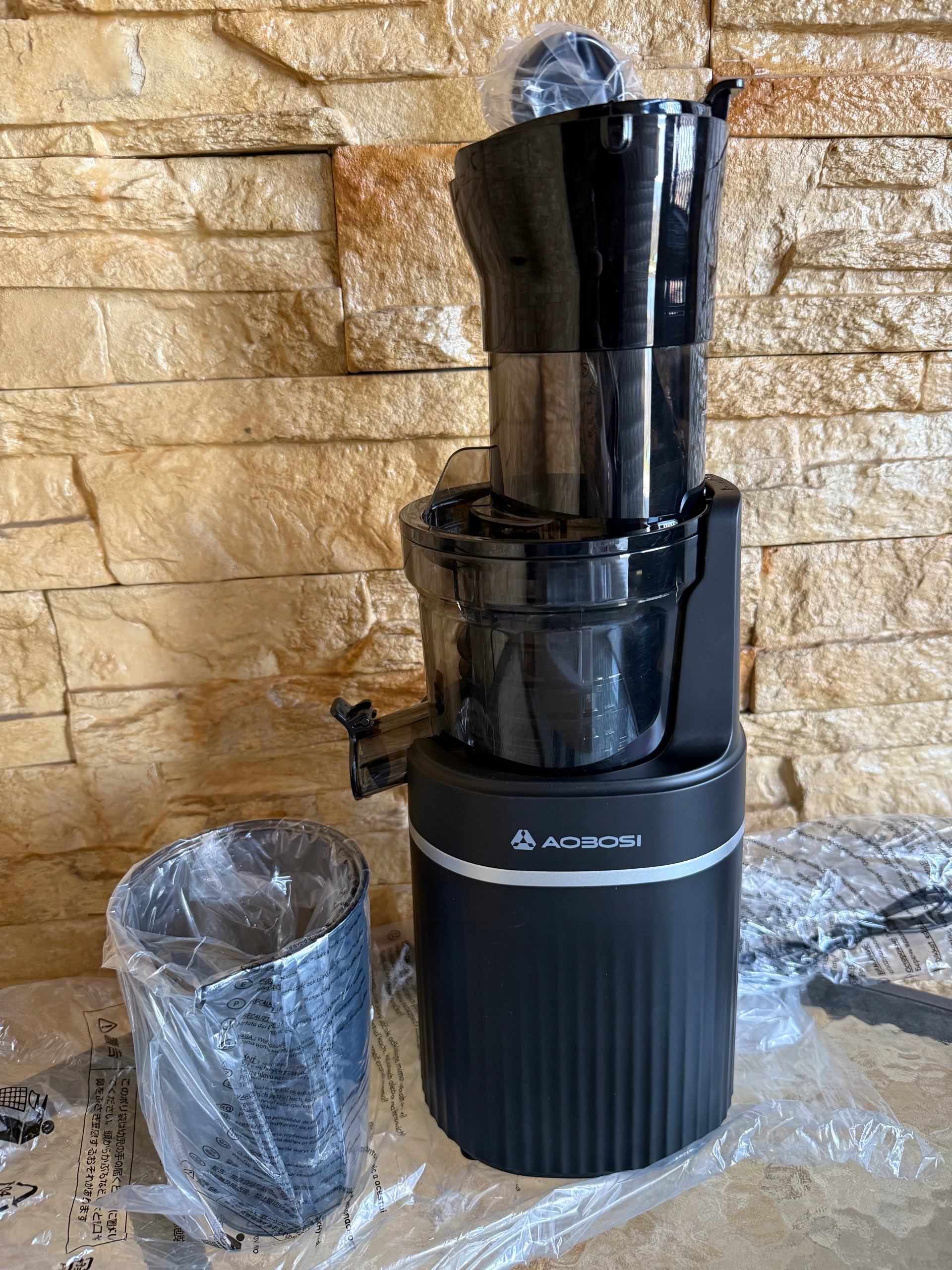 Juicer Aobosi SJ-022 black 200 W Packaging status original