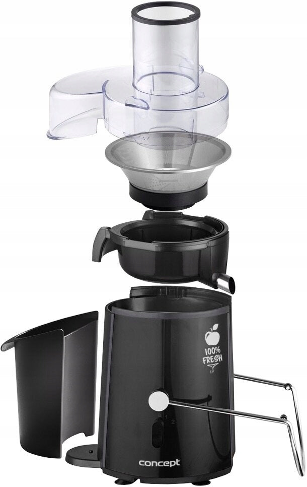 Juicer CONCEPT LO-7027 Fresh Black and silver Brand Concept