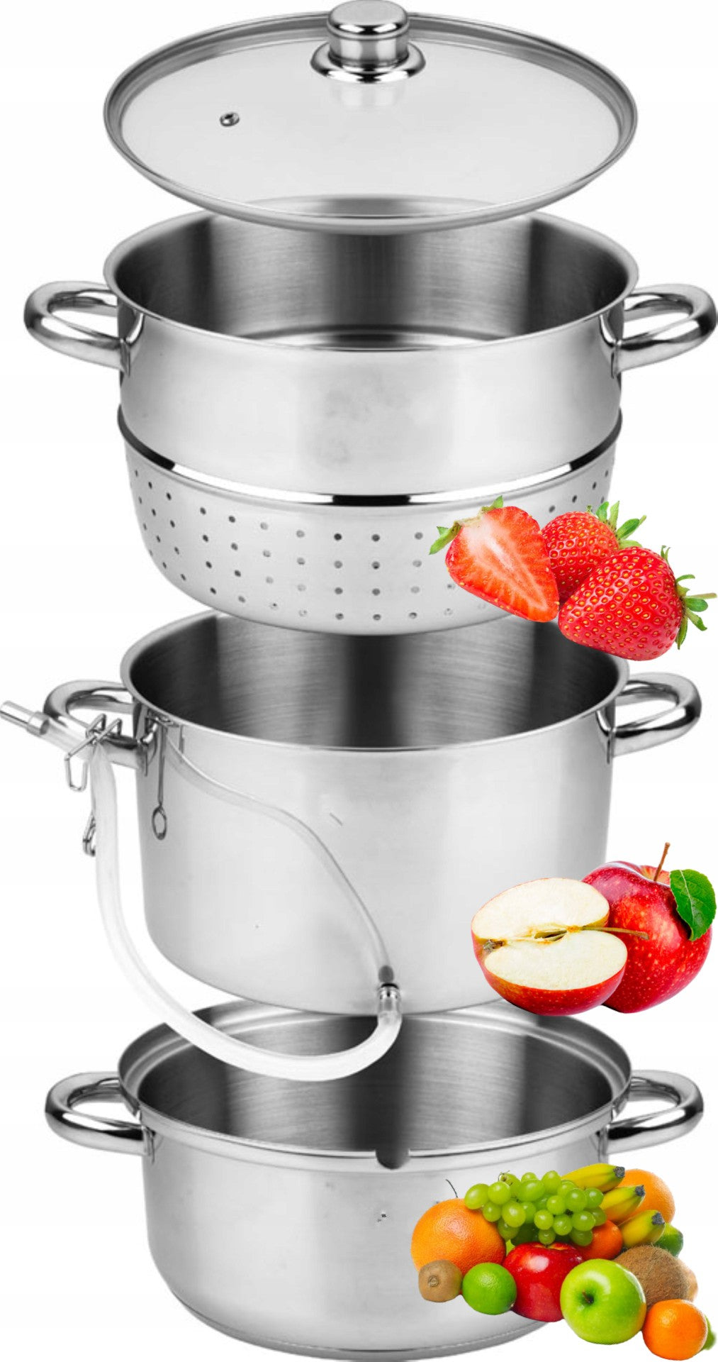 Juicer Hoffner 8 l silver