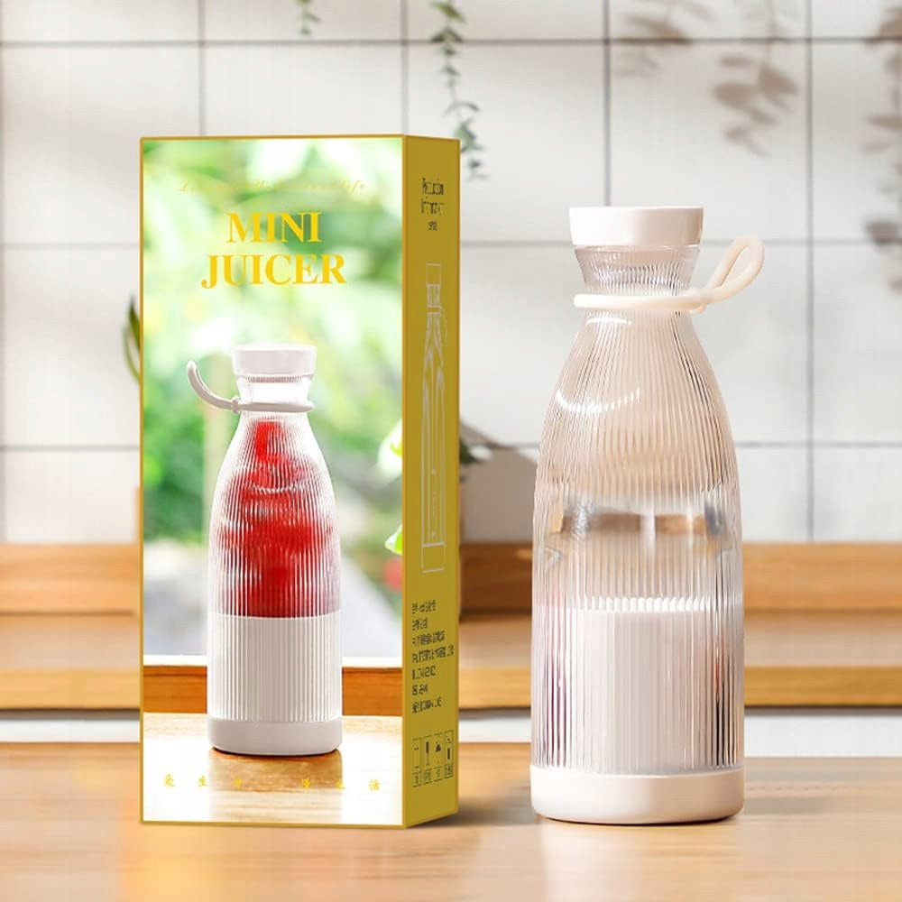 Juicer Portable USB Charger Mini 300 Ml Small Blender 40W Power 18000 Dominant color white