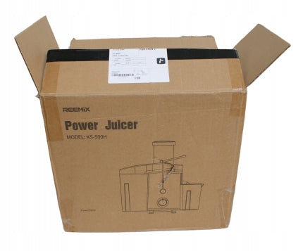 Juicer Reemix KS-500H silver/grey 800 W large BPA-free feeder Manufacturer code KS-500H