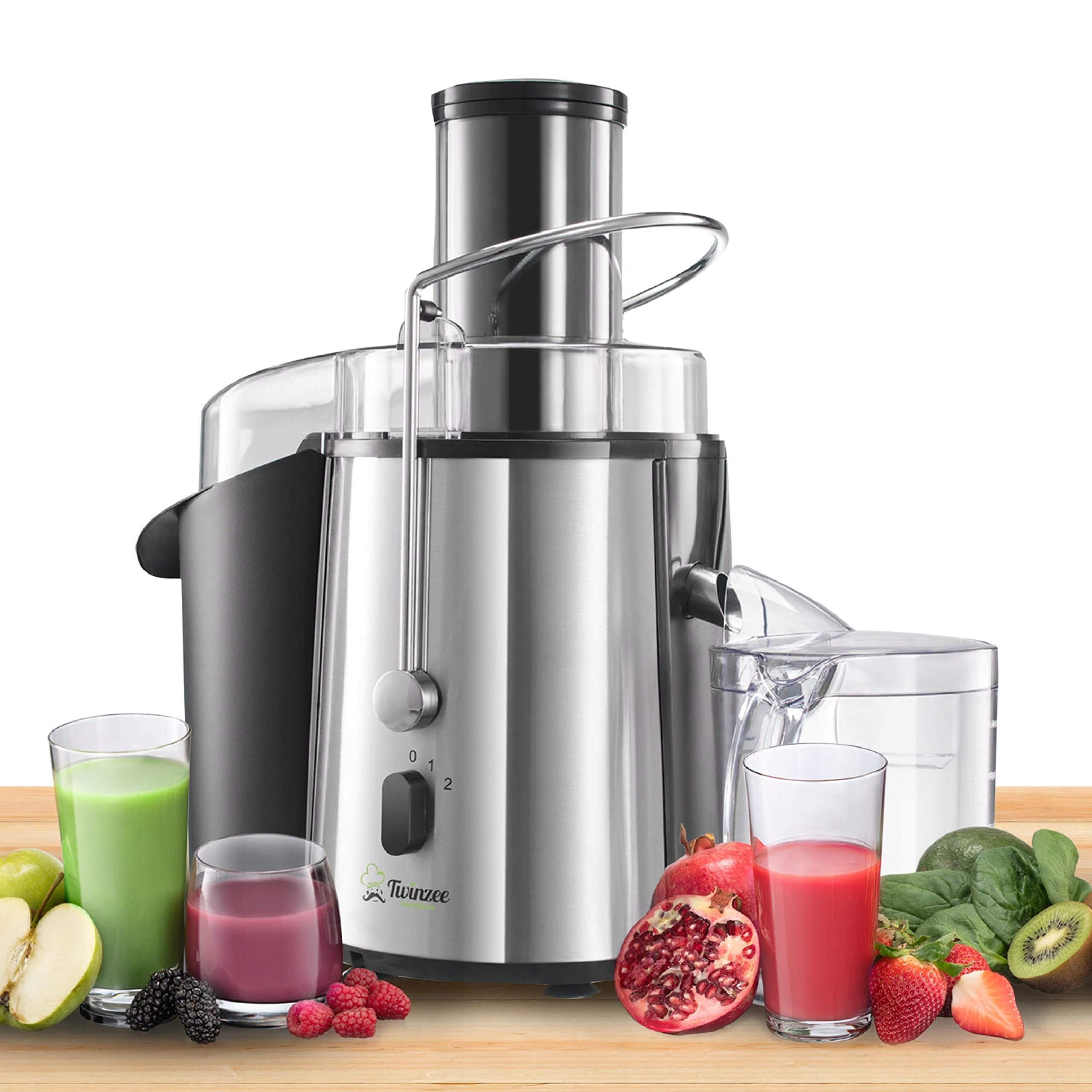 Juicer Twinzee SD80A silver/grey 850 W 1548P Manufacturer code SD80A