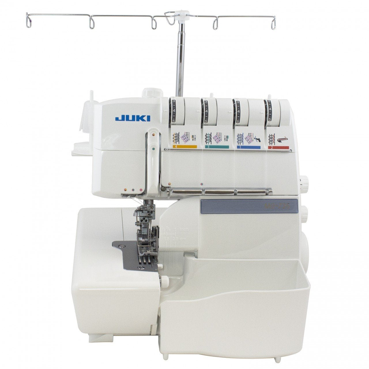 Juki MO-735 Overlock Sewing Machine FREEBIES Accessories + BOOK Brand JUKI