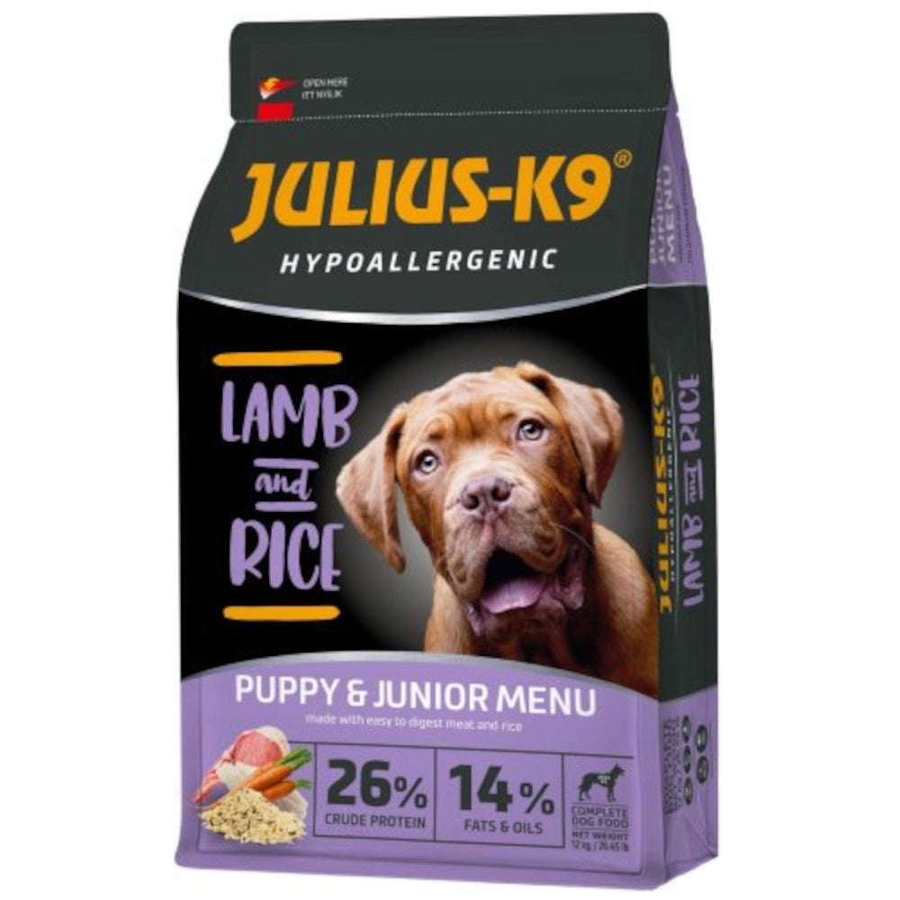 Julius-K9 Hypoallergenic Lamb & Rice