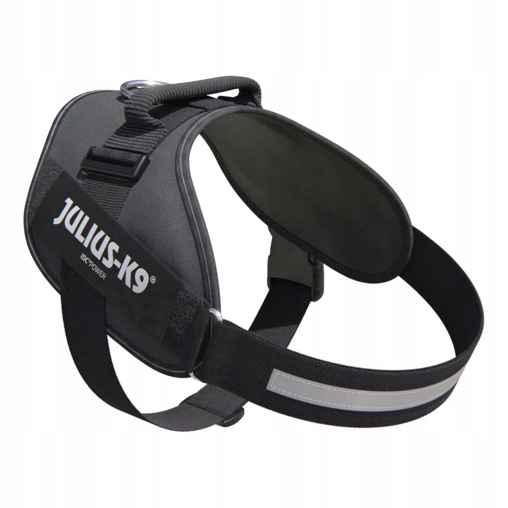 Julius-K9 IDC Powerharness Gray, Premium Grey Braces, Size 2