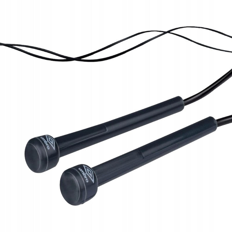 Jump Rope Boxing Speed Umbro Fitness Training PVC Black 280cm