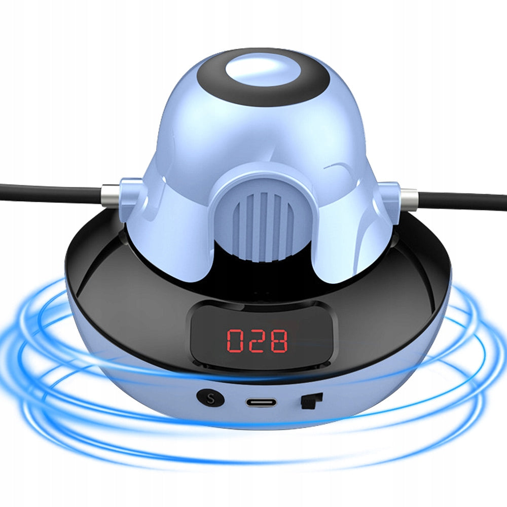 Jump Rope Fitness with Counter Adjustable Speed for Kids and Adults Manufacturer code Automatyczna skakanka