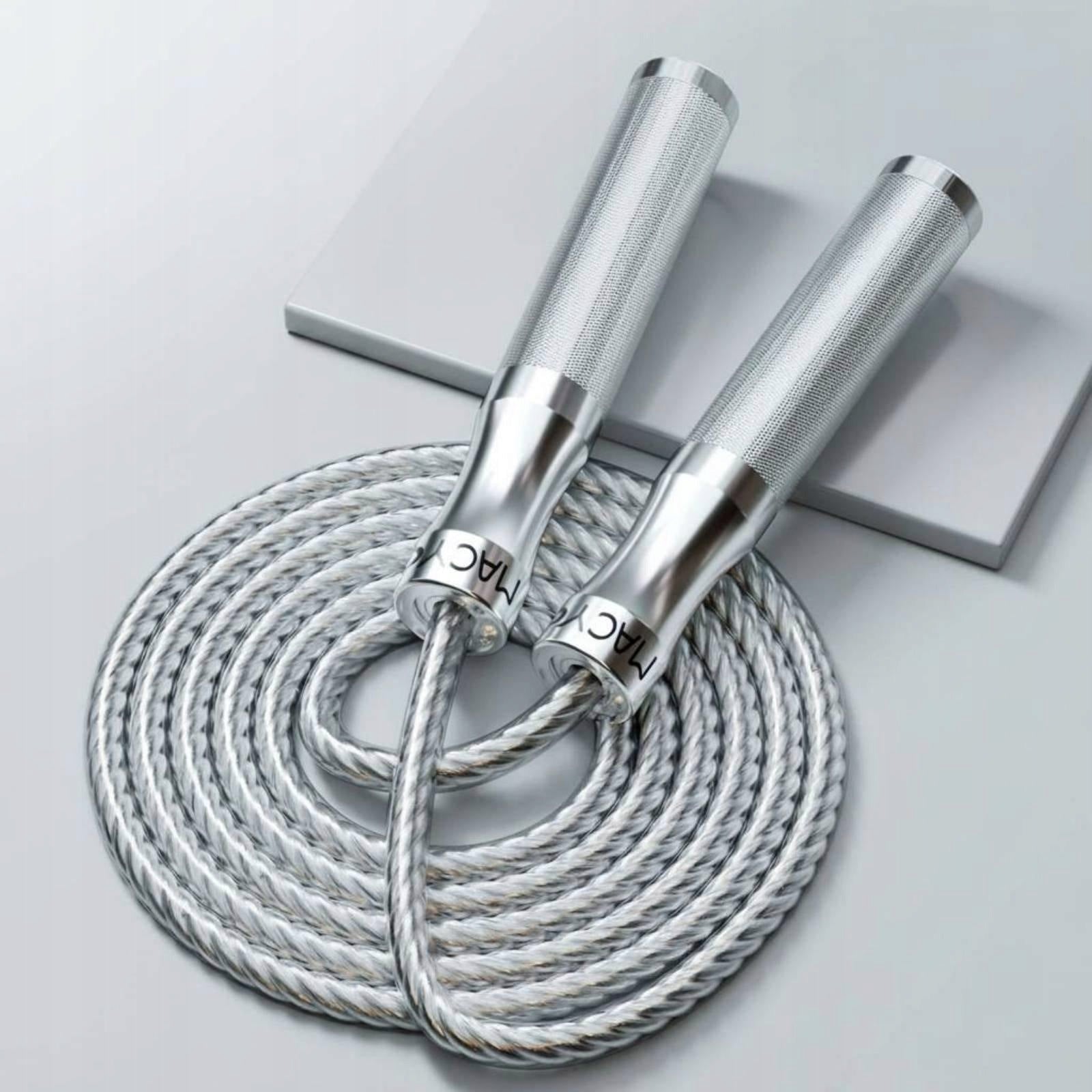 Jump Rope Heavy Duty 8mm Steel Core PVC Fitness Jump 3M Weighted Adv Brand no brand
