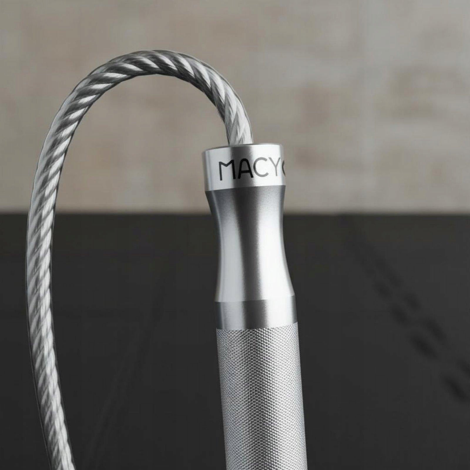 Jump Rope Heavy Duty 8mm Steel Core PVC Fitness Jump 3M Weighted Adv Packaging status original