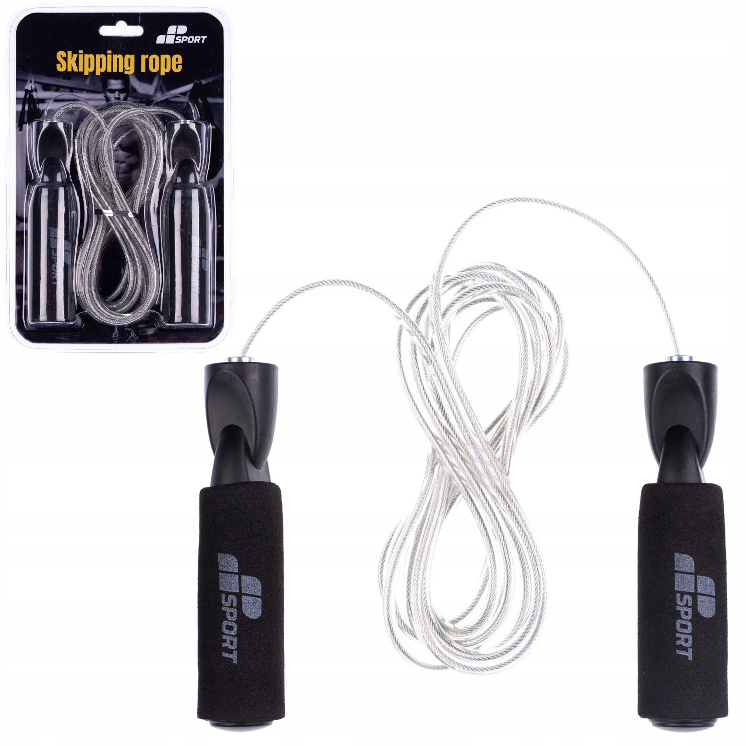 Jump Rope MP SPORT Crossfit Steel Bearings 3m Boxing Fitness Adjustable