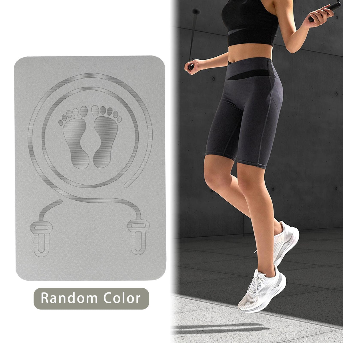 Jump Rope Mat, Jump Rope Pad, Shock absorbing, Extra Thick, 0.6 thick