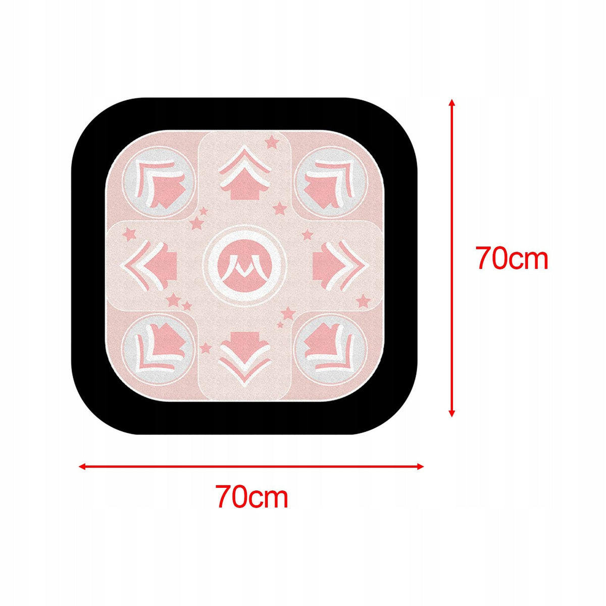 Jump Rope Mat Shockproof Training Non Slip Yoga Mat Rope Skipping Mat Pink Packaging status original