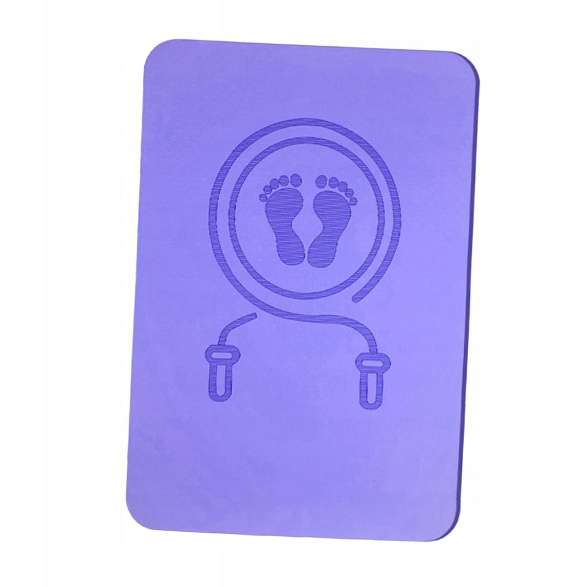 Jump Rope Mat Sound Insulation Fitness Sports Home Gym Non Slip Purple
