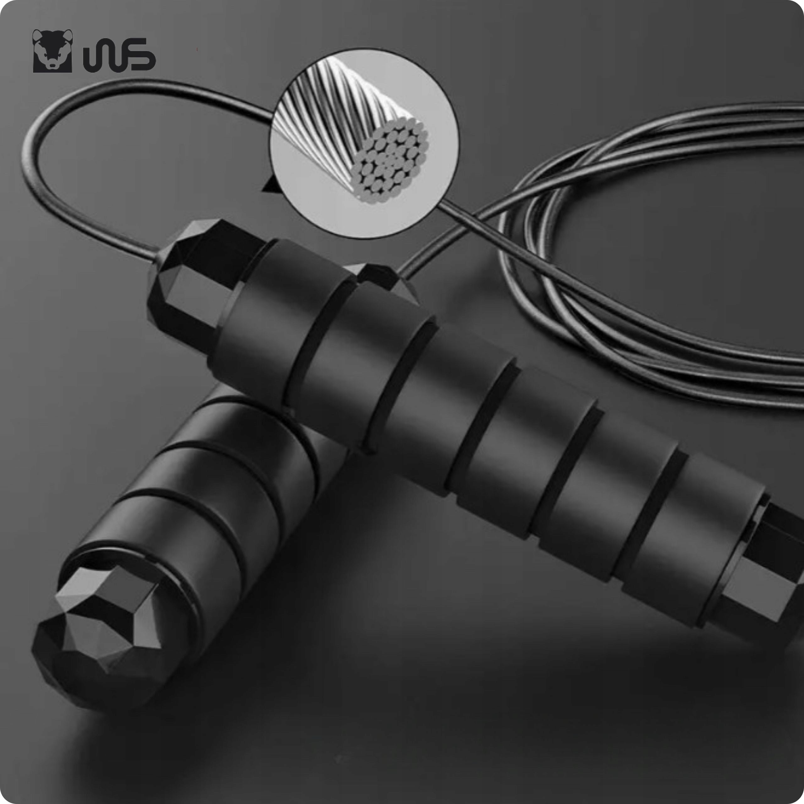 Jump Rope Professional Boxing Training Adjustable 280 cm Fitness Manufacturer code Skanka dla Doroslych i Dzieci Silownia
