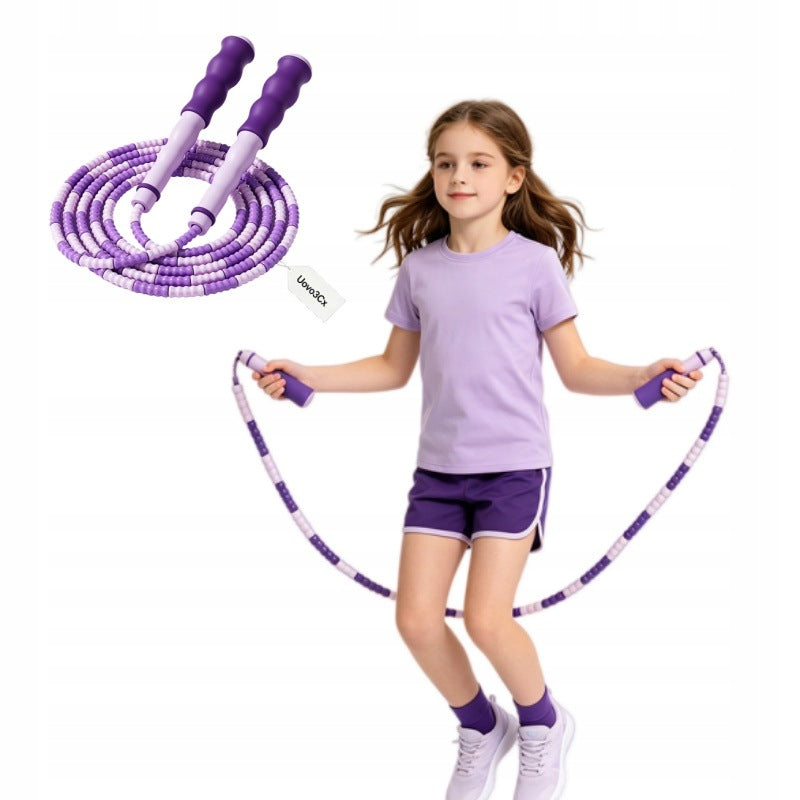 Jump Rope Soft Safe Training Condition Pink-Violet Packaging status original