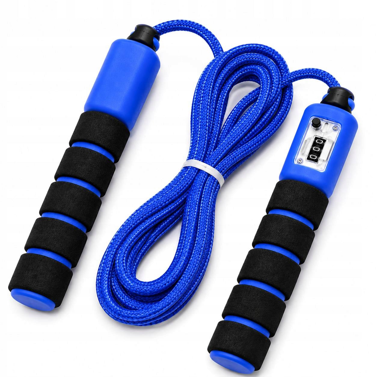 Jump Rope with Counter 2,6 m Adjustable Fitness Training Blue Brand no brand