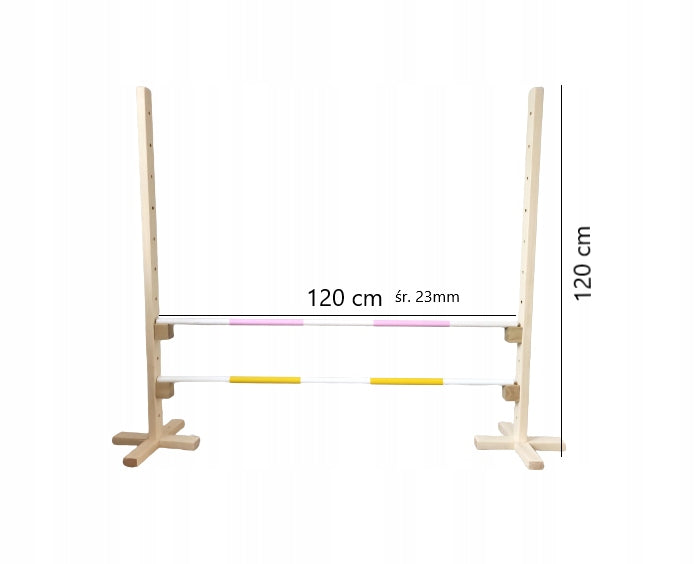 Jump obstacle for Hobby Horse -120 x120 1 bar Packaging status original