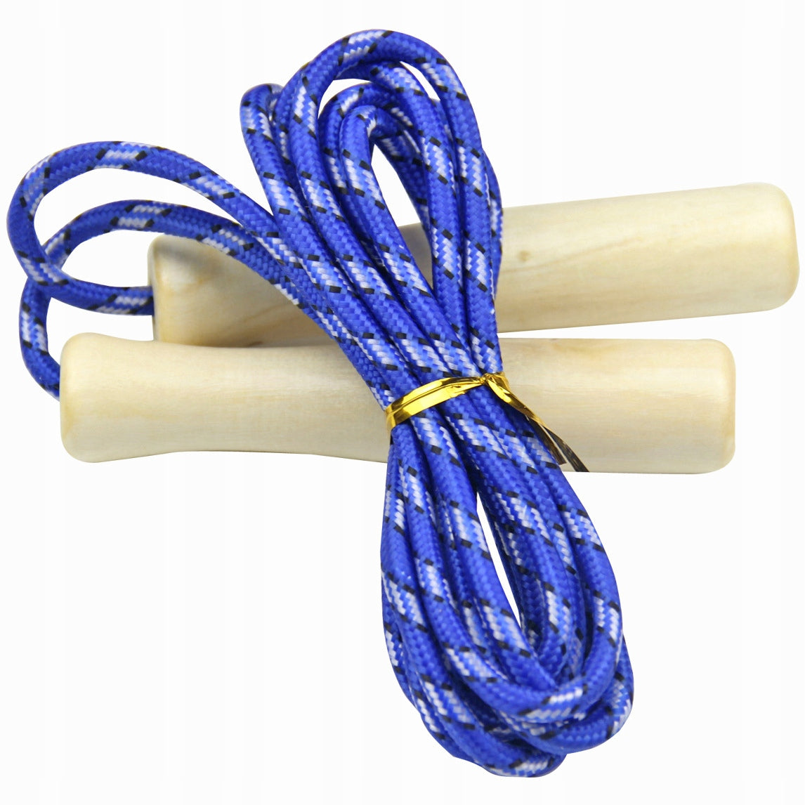 Jump rope 250 cm wooden handles crosfit Color yellow