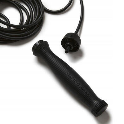 Jump rope Domyos 700 with load Color black