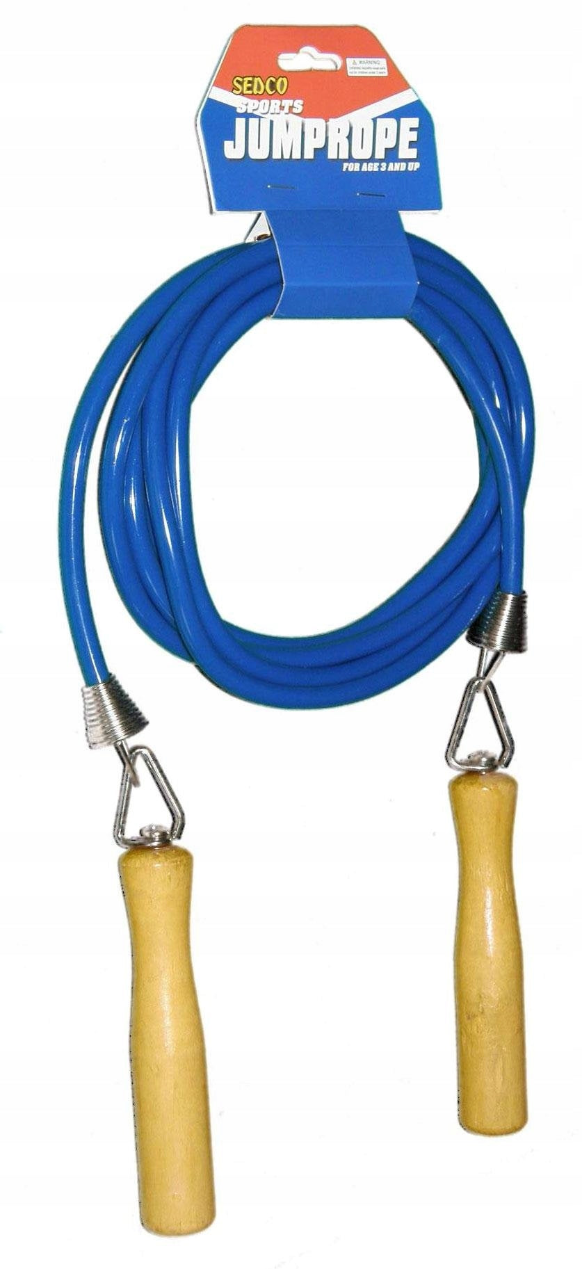 Jump rope HEAVY DUTY wooden with buckle 3 m Richmoral