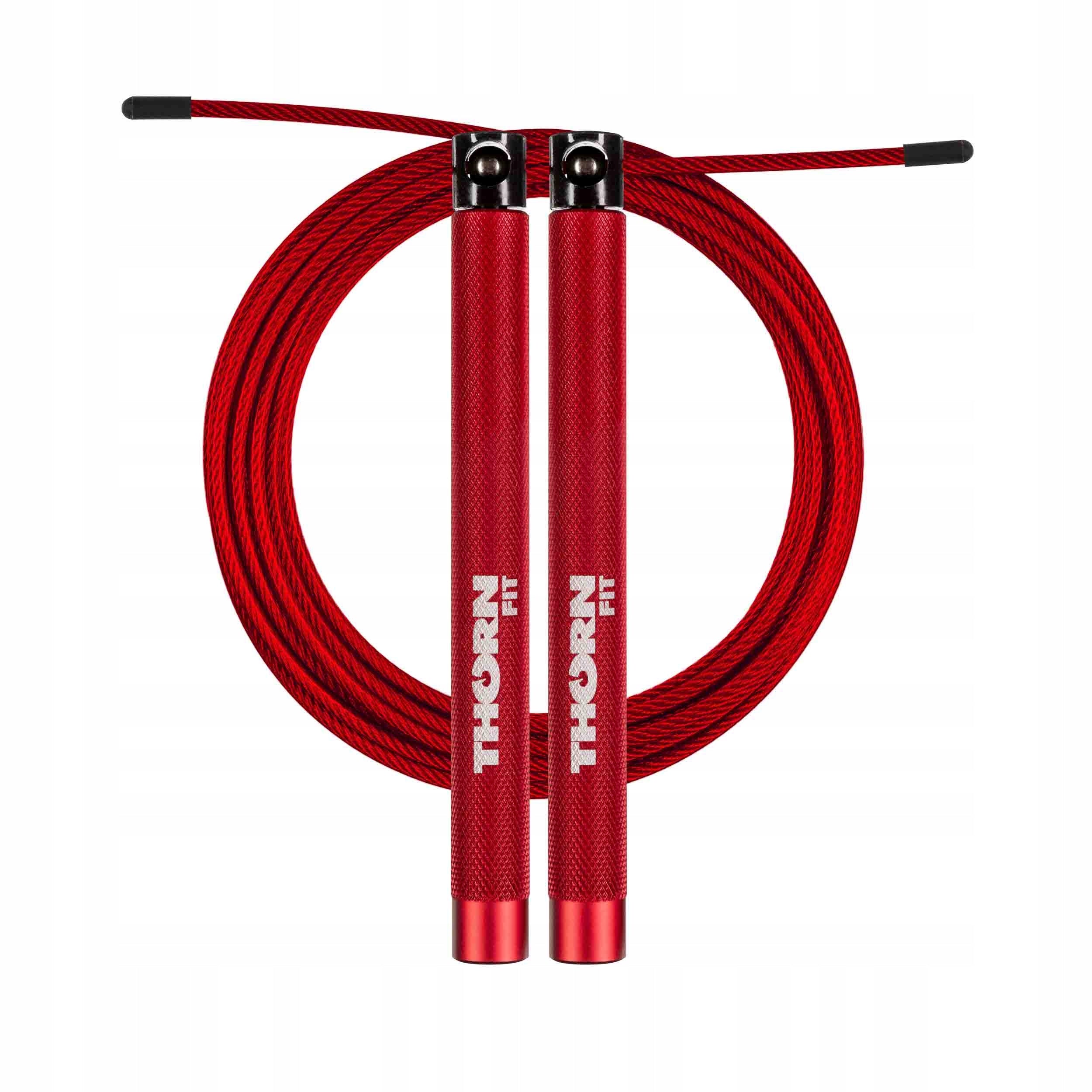 Jump rope THORN FIT Speed Rope ULTRA 4.0 RED Color red