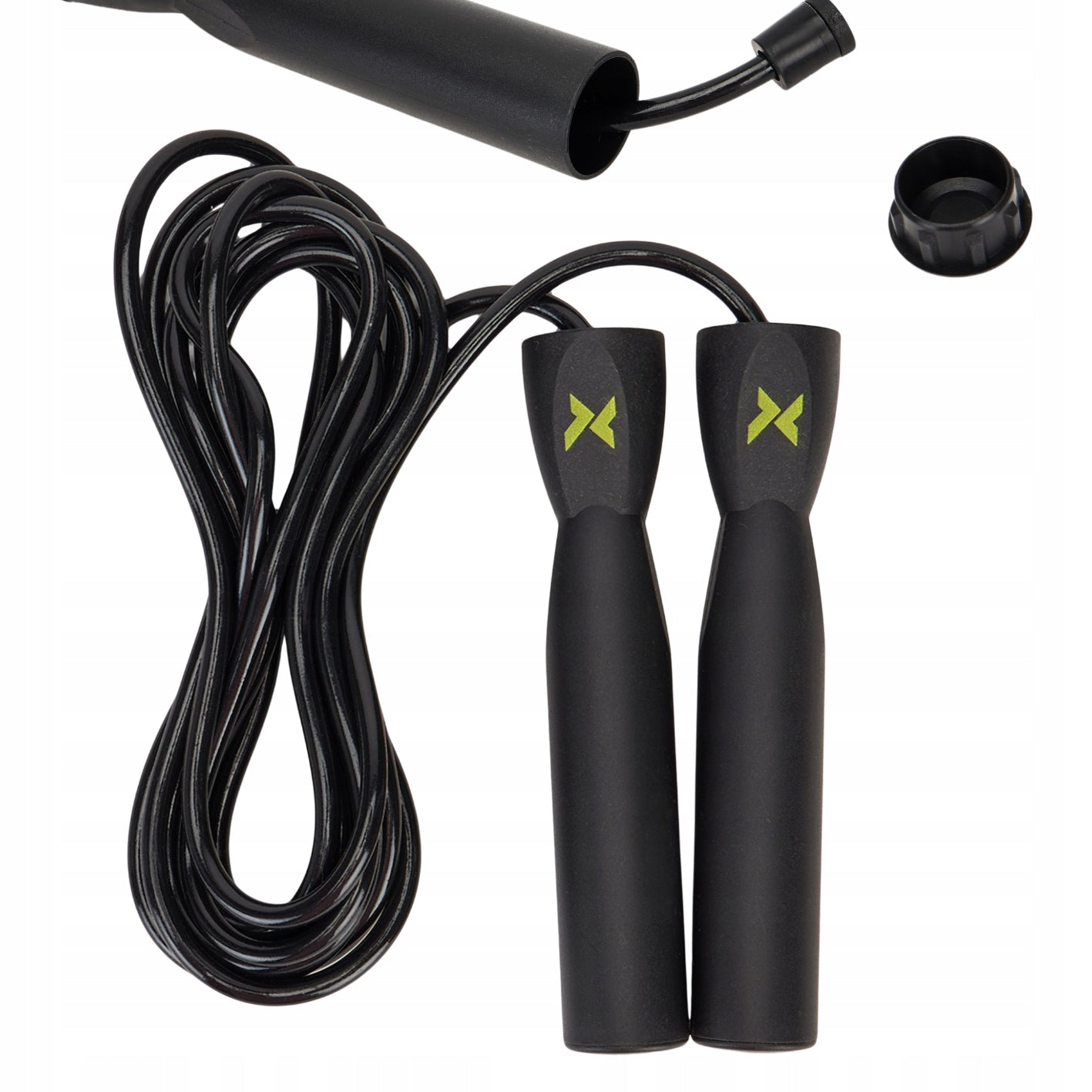 Jump rope XTREXO boxing Basic black HIGH QUALITY FAST BURNING