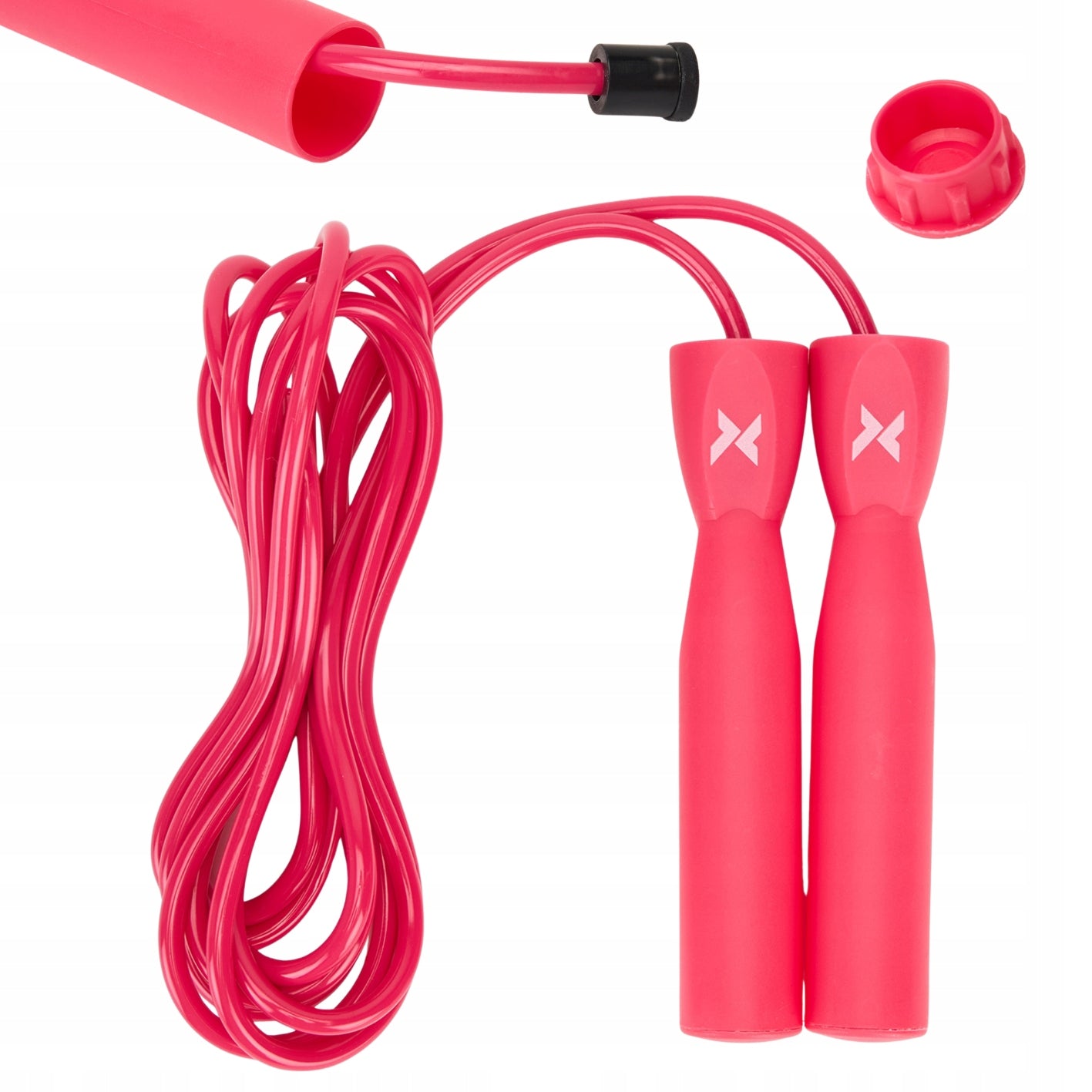 Jump rope XTREXO boxing Basic pink HIGH QUALITY SOLID VERSATILE