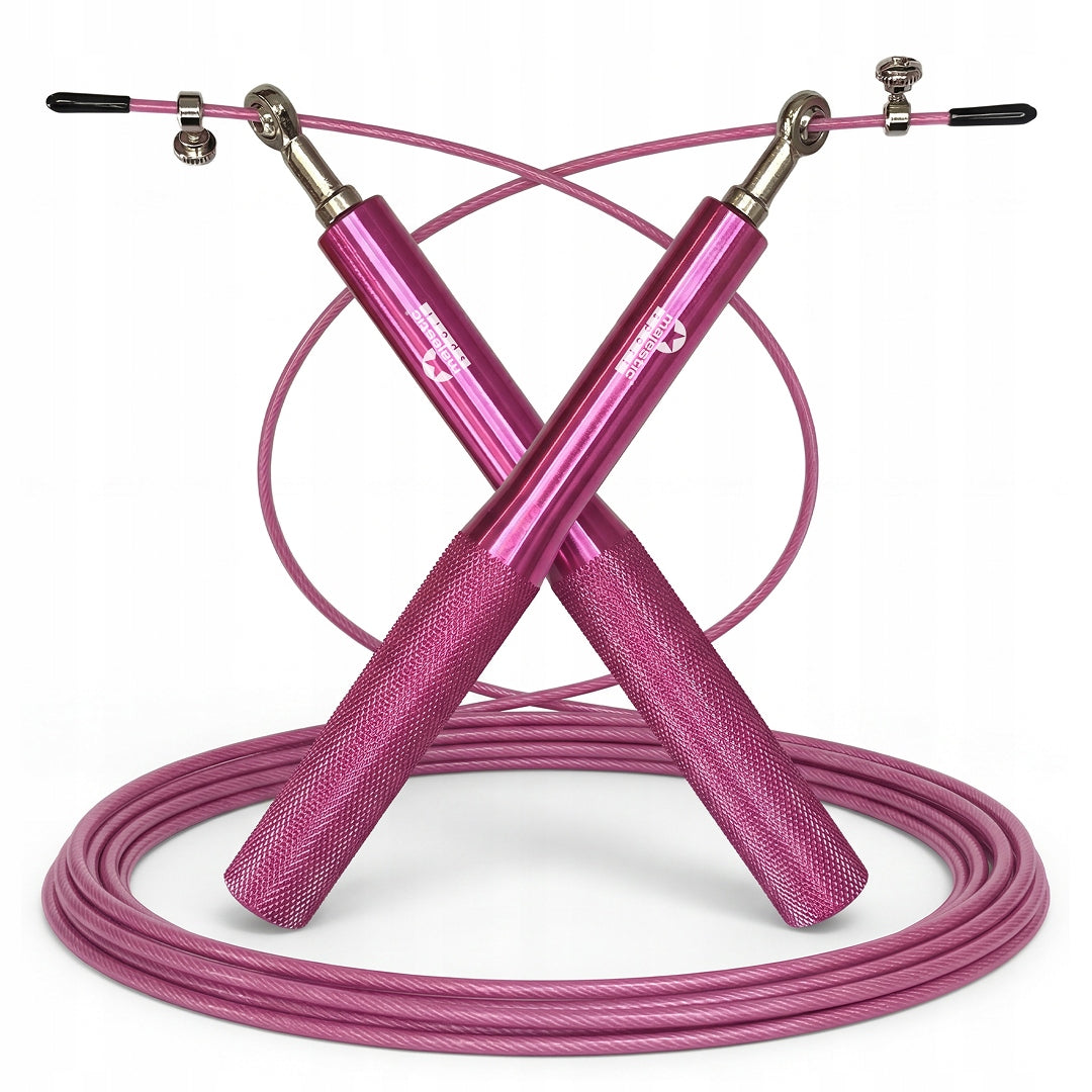Jump rope adjustable boxer steel with crossfit fitness bearings 300 cm
