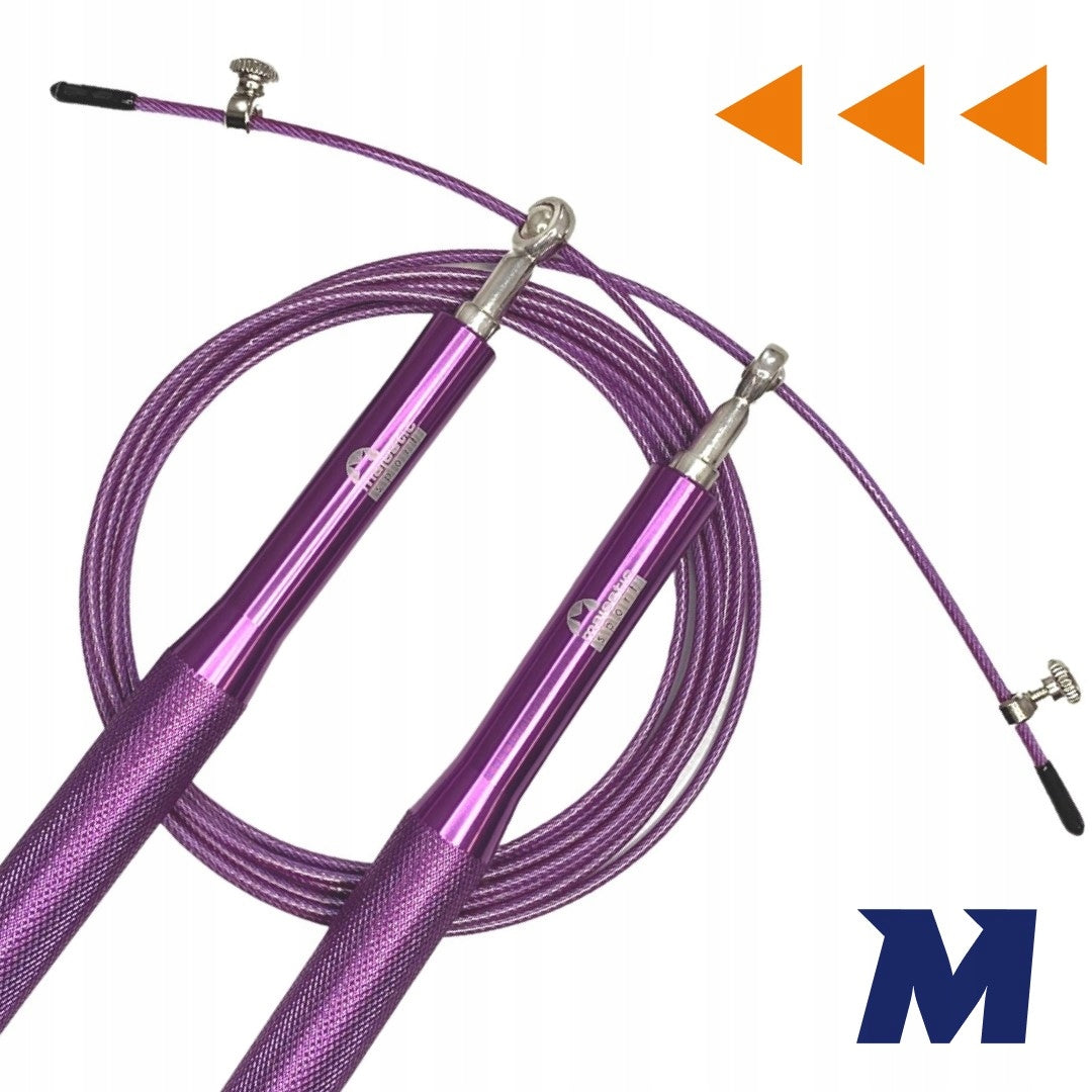 Jump rope adjustable boxing professional steel with bearings 300 cm Packaging status original