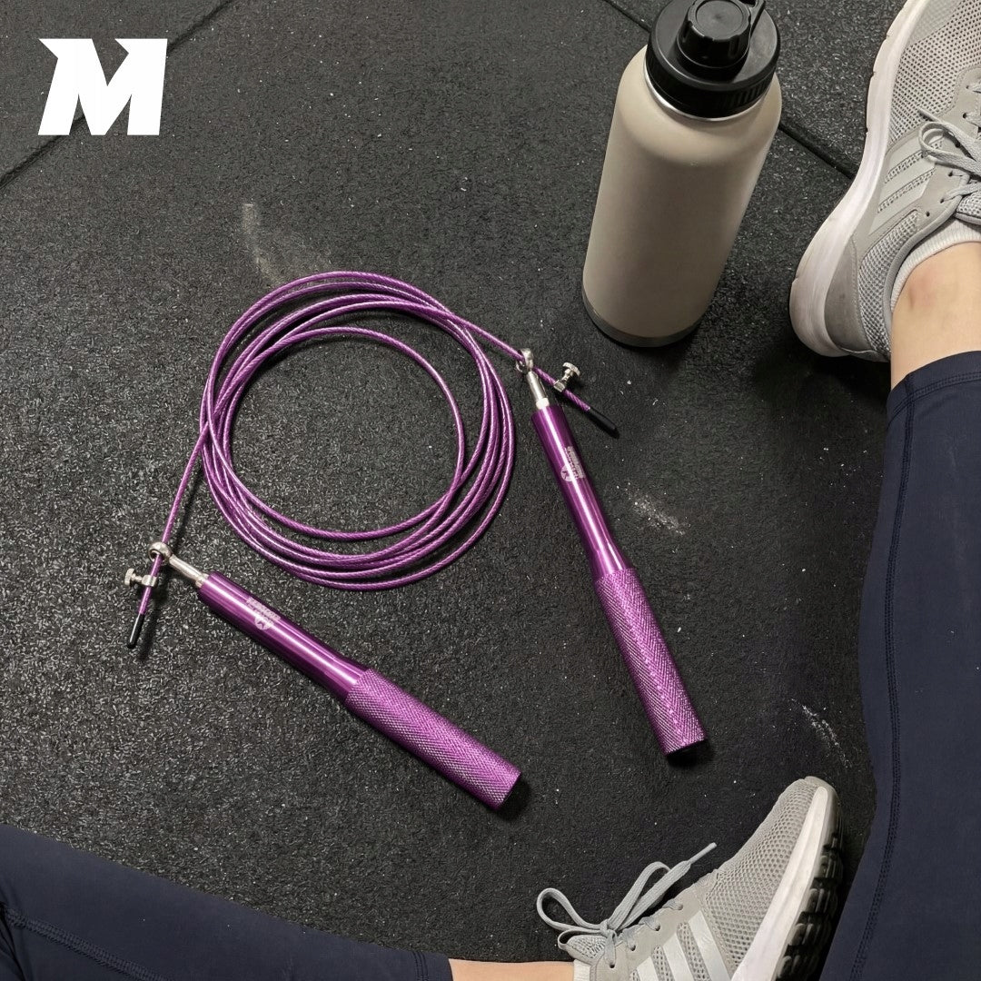 Jump rope adjustable boxing professional steel with bearings 300 cm Rope thickness 2.5 cm