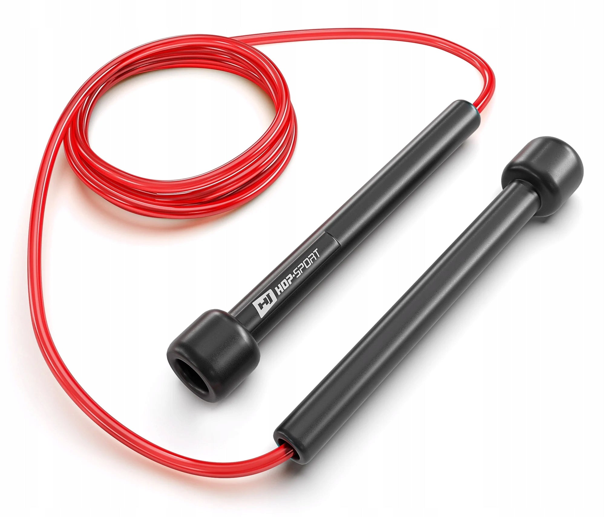 Jump rope durable crossfit long red for cardio exercises Color red