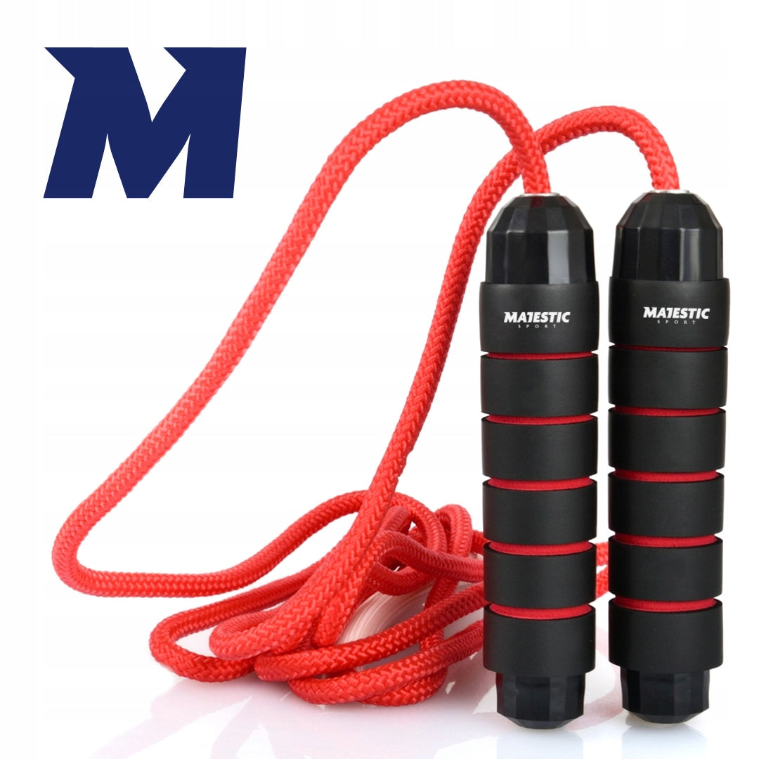 Jump rope fitness training non-slip Majestic Sport 280 cm Packaging status original